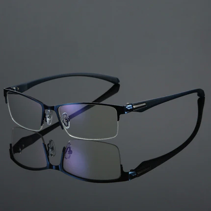 Arenzza sapphire-hard anti-blue light reading glasses with dual-use design for far and near vision, providing eye protection and clarity.