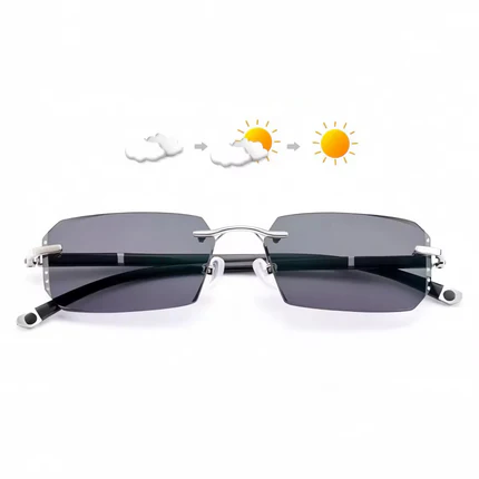 Arenzza sapphire-hard anti-blue light reading glasses with dual-use lenses for near and far vision, designed for eye protection and durability.