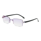 Arenzza sapphire-hard anti-blue light reading glasses with dual-use lenses for far and near vision, designed for eye protection and durability.
