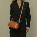 Vintage Women's Fashion 2022 Summer New High-End Feel Stylish Doctor Bag Niche Design Versatile Single Shoulder Slant Cross Bag