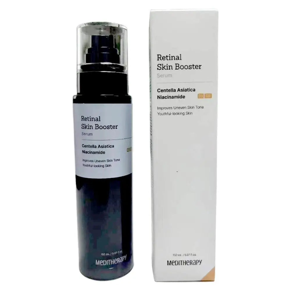 MEDITHERMAPY Soro intensificador de pele de retinol, desbotamento de manchas escuras, equilíbrio do tom da pele, melhora a linha fina, brilho, cuidados com a pele