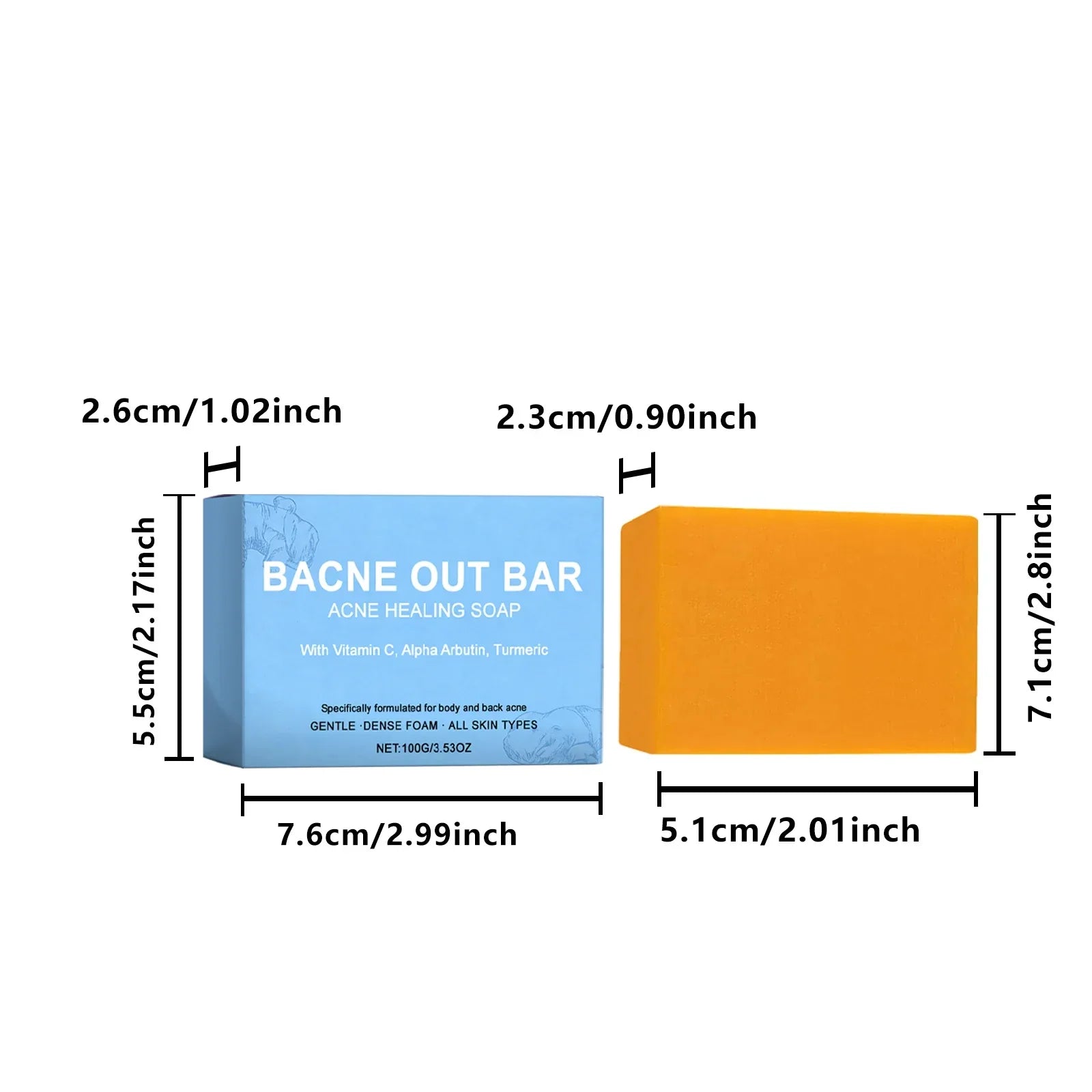 Bacne out Bar Acne Control Soap