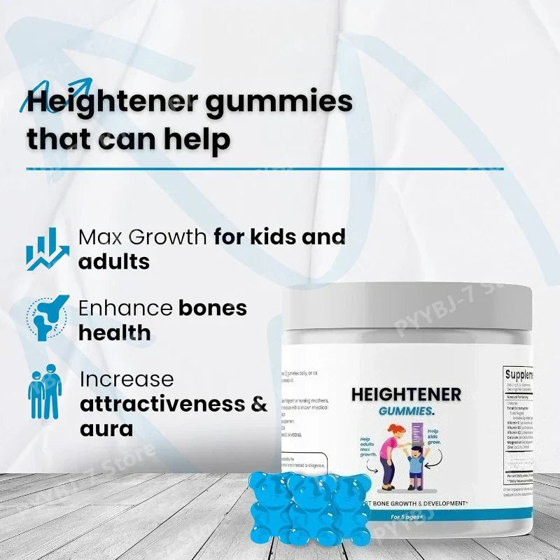 Bone Health Capsules Gummies Natural Height Growth Supplement for Kids Teens and Adults To Increase Bone Strength 60 Capsules