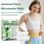 10-in-1 Nano Microneedle Patch Natural Gentle Patches Moisturizing Firming Skin for Women Men Nano Microdarts Patches 0.2mm