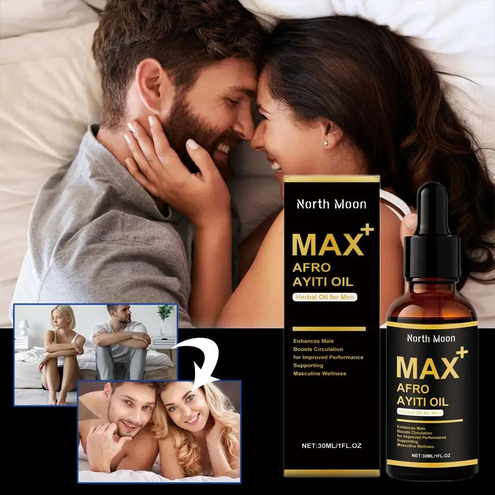 (BUY 1 GET 2) 30ml  Natural Herbal Men's African Ayi Oil MAX+ AFRO AYITI OIL Male Body Massage Essence Oil