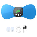 EMS Neck Massager with Pulse, Portable Electric Neck & Shoulder Therapy Device, Mini Smart TENS Massage Pad