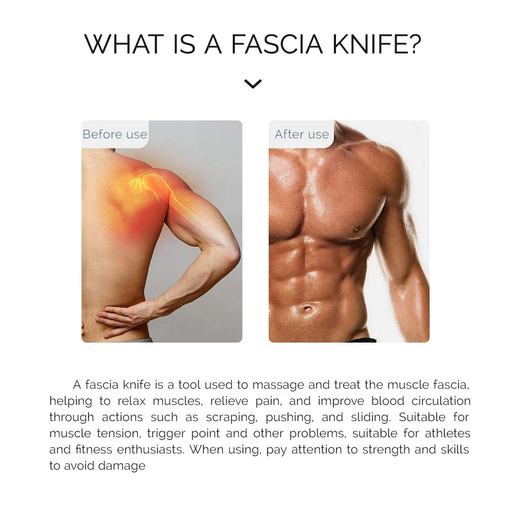 Electric Fascia Scraper Massager 10500RPM - Micro Current Vibration Relaxer
