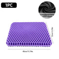Gel Seat Cushion Summer Breathable Honeycomb Design For Pressure Relief Back Tailbone Pain - Home Office Wheelchair Chair Cars