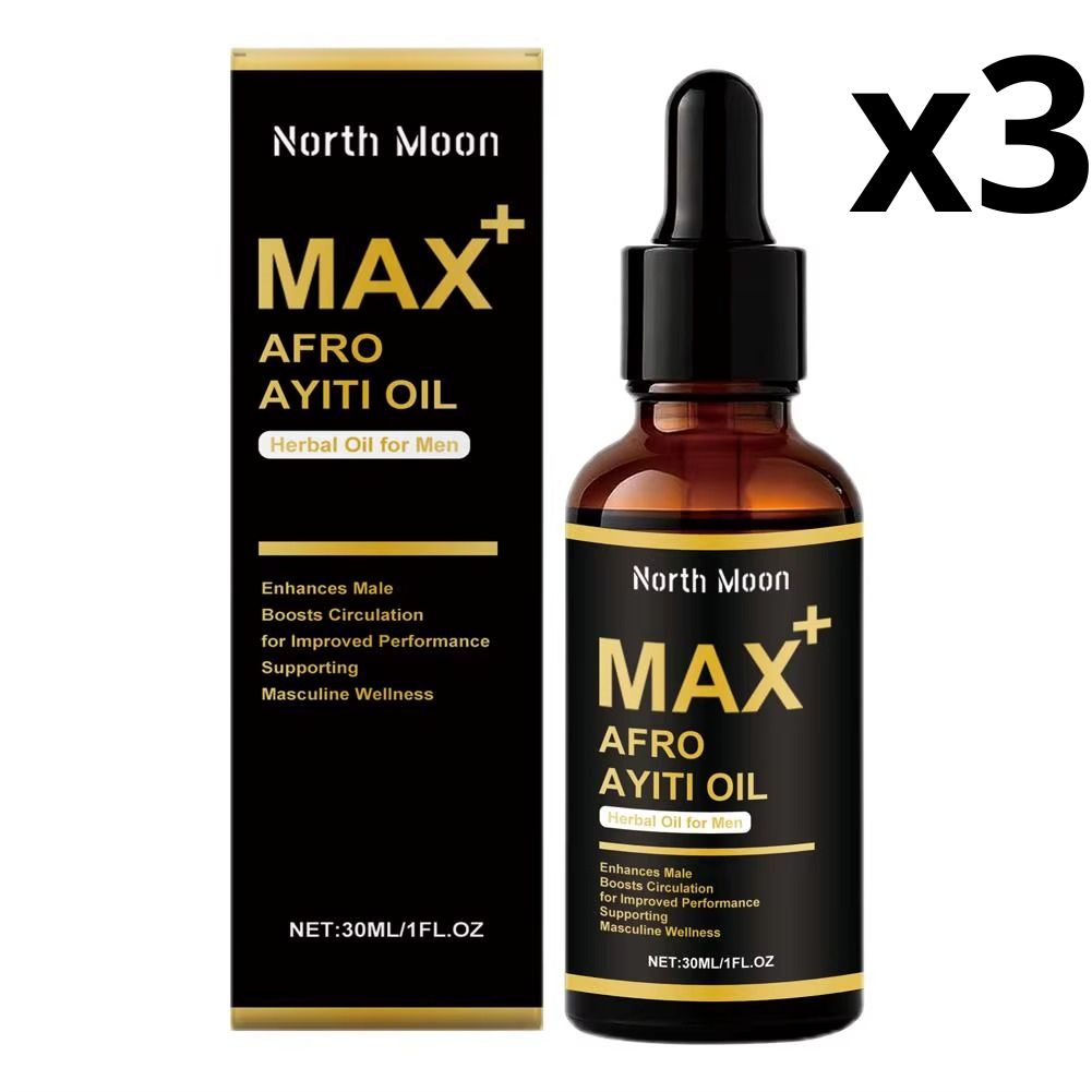 (BUY 1 GET 2) 30ml  Natural Herbal Men's African Ayi Oil MAX+ AFRO AYITI OIL Male Body Massage Essence Oil