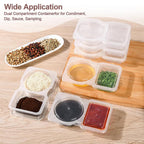 Arenzza reusable snack container with a clear lid and colorful interior, ideal for storing snacks and keeping them fresh.