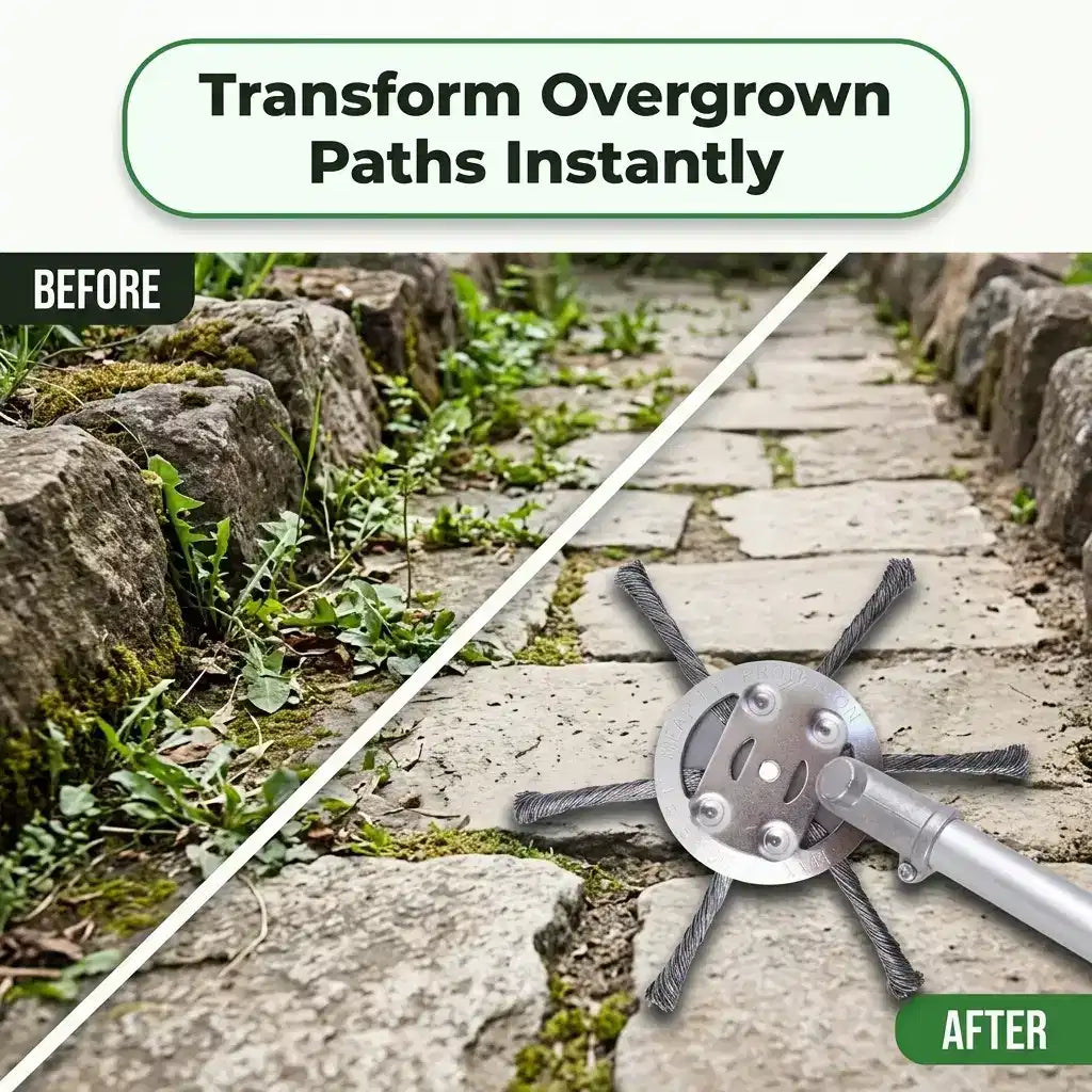 Arenzza Precision Grass Trimmer for lawn edging, featuring a lightweight design and ergonomic handle for easy trimming.