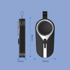 Arenzza KeyPact Duo 3C electronic device with dual keys and sleek design, displayed on a neutral background.