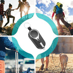 Arenzza KeyPact Duo 3C electronic device with dual keys, sleek black design, and compact form factor for versatile use.