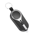 Arenzza KeyPact Duo 3C device with dual keys, sleek black design, and visible buttons for secure digital access.