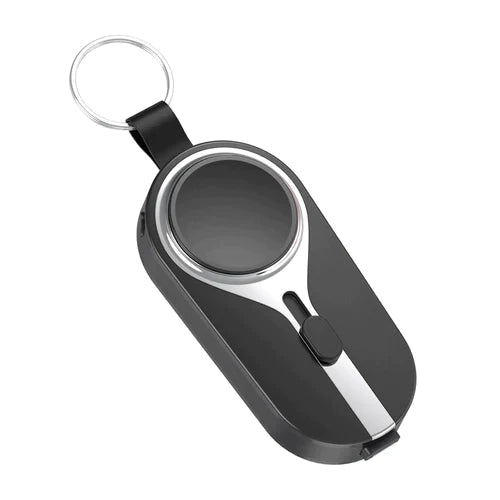 Arenzza KeyPact Duo 3C electronic device with sleek design, featuring buttons and screen for versatile tech functionality.