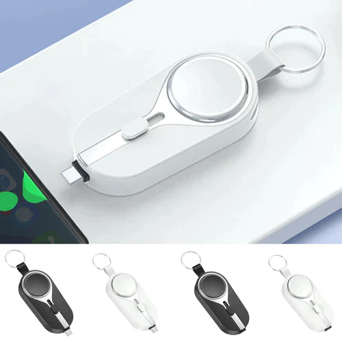 Arenzza KeyPact Duo 3C electronic accessories with sleek design, shown in a close-up image highlighting key features and build quality.