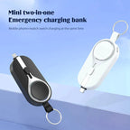 Arenzza KeyPact Duo 3C electronic device with sleek black design, featuring buttons and ports for secure connectivity.