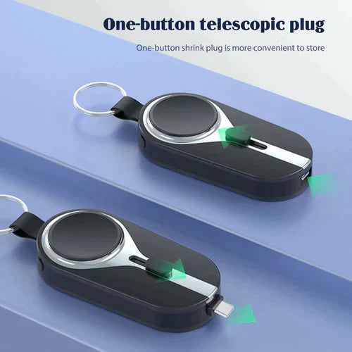 Arenzza KeyPact Duo 3C electronic device with sleek design, shown in close-up view, highlighting its modern features.