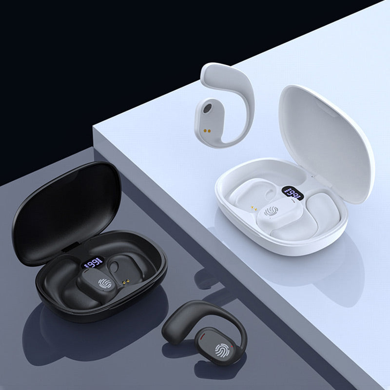 Arenzza Endurance Real Bone Conduction Ear Hanging Bluetooth Headset, 3C device with sleek design and ear-hanging style.