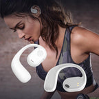 Arenzza Endurance Bone Conduction Ear Hanging Bluetooth Headset, 3C audio device with comfortable ear hook design.