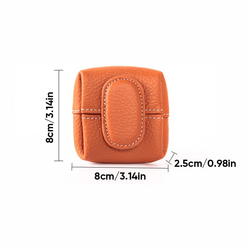 Arenzza cute portable mini coin purse in solid color, featuring a compact bag design with vibrant color options.