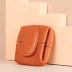 Arenzza cute portable mini coin purse in various solid colors, compact bag perfect for carrying coins and small essentials.