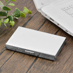 Arenzza RFID credit card case bag with secure card slots and sleek black leather design, ideal for organizing credit cards and IDs.