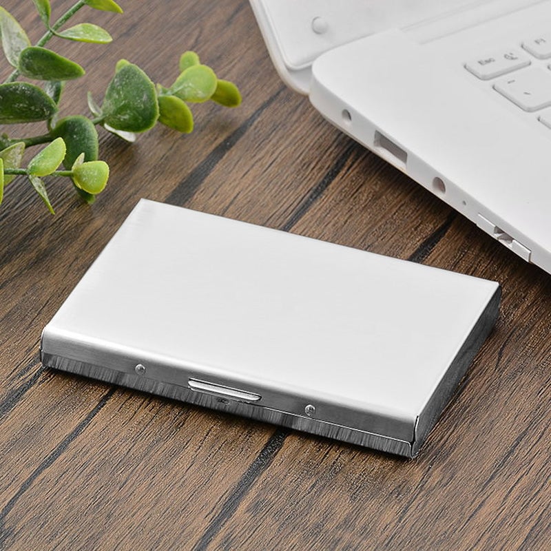 Arenzza RFID credit card case bag with secure card slots and sleek black leather design, ideal for organizing credit cards and IDs.