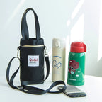 Arenzza outdoor multifunctional bag with multiple compartments, black fabric, and adjustable straps, designed for travel and daily use.