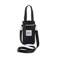 Arenzza outdoor multifunctional bag with multiple compartments, black fabric, and adjustable straps, ideal for travel and daily use.