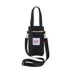 Arenzza outdoor multifunctional bag with multiple compartments, black fabric, and adjustable straps, ideal for travel and daily use.