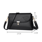 Aarenza multi-layer women's leather bag with multiple compartments and a sleek design, shown in a stylish, multi-tonal finish.