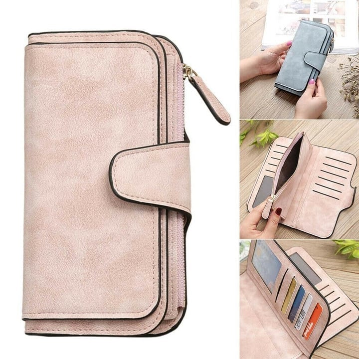 Arenzza retro glamorous women's wallet with multiple slots, stylish bag design, featuring vintage-inspired details and colorful accents.