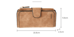 Arenzza retro glamorous women's wallet with multiple slots, stylish bag design, featuring a sleek and colorful appearance.