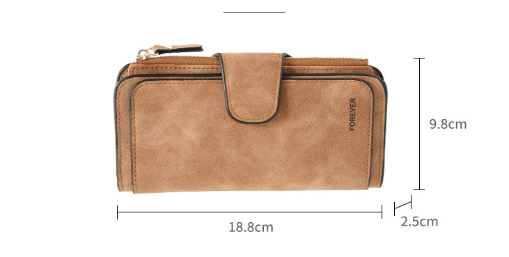 Arenzza retro glamorous women's wallet with multiple slots, stylish bag design, featuring a sleek and colorful appearance.