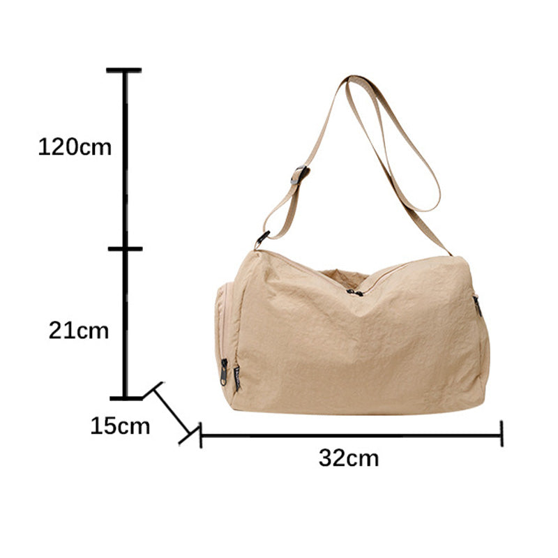 Arenzza Christmas pre-sale retro large capacity adjustable shoulder crossbody bag with festive design and multiple compartments.