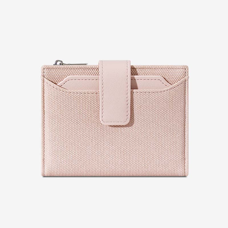 Arenzza handheld multi-layer two-fold zipper wallet bag with multiple compartments, designed for secure storage and stylish organization.