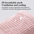Aarenza multifunctional knit breathable concealed waist bag with adjustable strap and multiple compartments, shown in a close-up view.