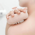 Super soft sunflower suction cup bath ball by Arenzza, designed for gentle cleansing in bathroom settings.