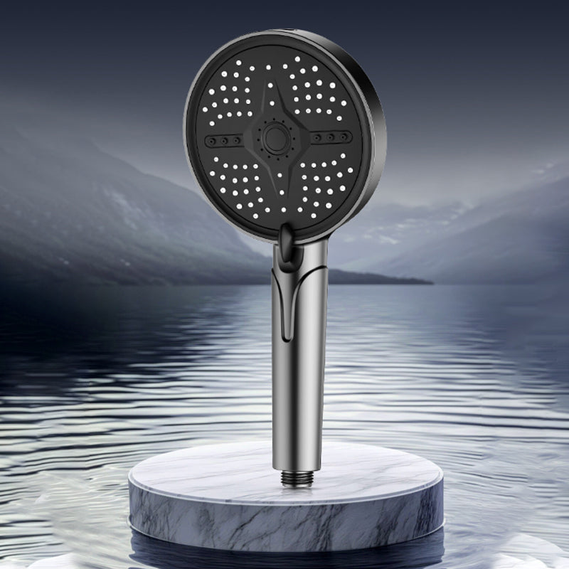 Arenzza multi-functional high-pressure handheld shower head with multiple spray settings for bathroom use.