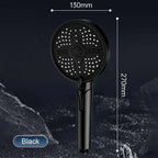 Arenzza multi-functional high pressure handheld shower head for bathroom use, featuring multiple spray settings and ergonomic design.