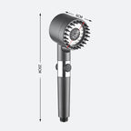 Arenzza multi-functional high-pressure bathroom shower head with multiple spray settings and modern design.