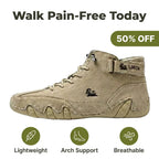 Aarenza Easystep™ orthotic insole designed to reduce foot pain and enhance daily comfort, shown in a close-up image.