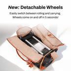 Arenzza EasyCarry™ Ultra-Capacious Wrinkle-Free Packing Travel Bag, open view showing spacious interior and organized compartments.