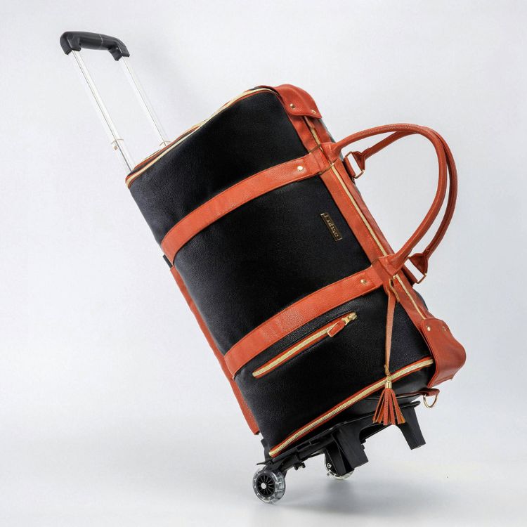 Arenzza EasyCarry™ ultra-capacious wrinkle-free travel bag with multiple compartments and sleek design for organized packing.