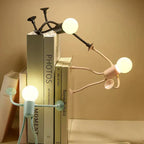 Aarenza LightBuddy™ LED lamp shining softly, portable and compact, perfect for creating cozy lighting in any space.
