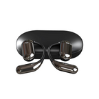 Arenzza VerbaBuds™ AI Translator Earbuds in white, showing sleek wireless design with ear tips and charging case.