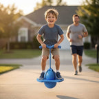 Active kids using the Arenzza SmartBalance balance trainer outdoors, improving coordination and fun during playtime.