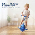 Aarenza SmartBalance™ fun balance and coordination trainer for active kids, shown in bright colors on a wooden floor.