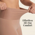 A close-up of Arenzza seamless shaper shorts showcasing smooth fabric and anti-chafe design for comfortable shaping.